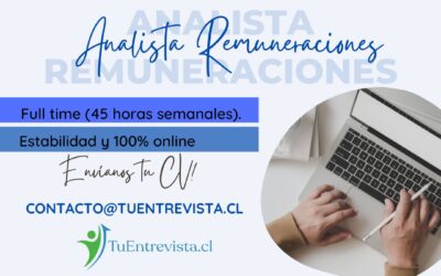 Analista Remuneraciones 100% Remoto